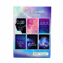 Kartu Tarot Oracle Pesan Kosmik, Permainan Ramalan Nasib, Permainan Kartu Pesta, Alat Ramalan Tarot - Putih - View 4