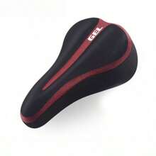 1pc Bicycle Seat Cover GEL Soft Cushion Shock Absorption Comfortable Breathable Mountain Bike/Road Bike Universal, 3 Colors Available - Multicolor - View 2