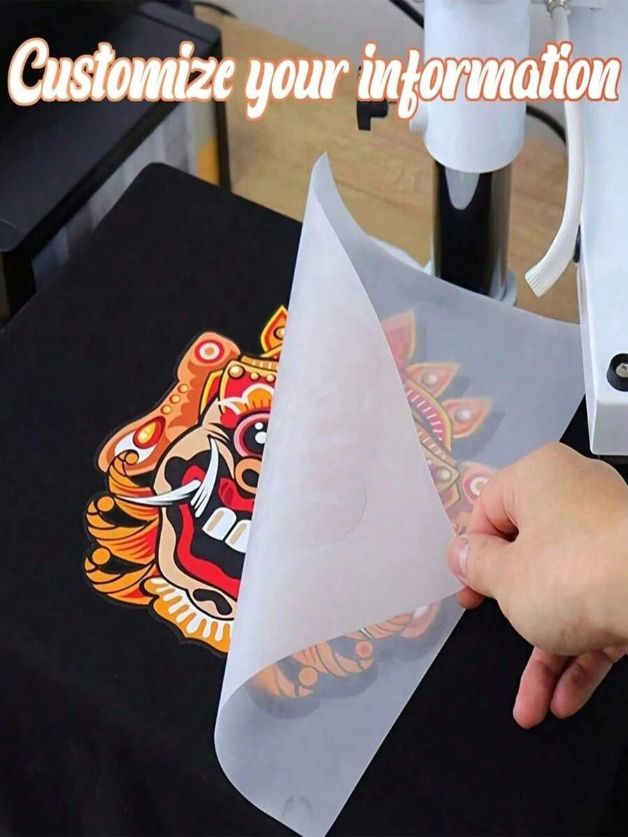 Transfer Panas DTF Foto & Teks Kustom, Stiker Transfer Panas Kustom untuk Kaos, Stiker Vinyl DTF, Pencetakan Sublimasi Nama Kustom, Stiker Logo Dada, Hadiah Wisuda, Stiker UV DTF, Hadiah Kustom yang Dipersonalisasi - MultiWarna - View 1