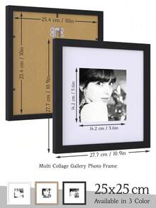 Bohemian Style Photo Frame Set, PVC Material, Self-Adhesive, Waterproof And Dustproof, Horizontal And Vertical Frames, Suitable For Home, Office And Commercial Use, Home Decor | Bohemian Style | Waterproof Photo Frame, Photo Frame Decoration - A - View 9