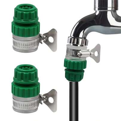 Hose To Hard Pipe Quick Universal Faucet Fittings Multi-Function Anti-Falling Abs Plastic Faucet Fittings