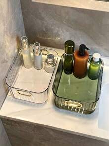 Desktop Storage Box, Cosmetic Storage Box, Large Capacity Storage Basket, Home Desktop Storage Basket - View 1
