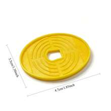 4pcs Electric Toothbrush Charging Base PLA Protective Pads, 3D Printed Toothbrush Drainage Mat, Bathroom Countertop Waterproof Non-Slip Electric Toothbrush Travel Protective Pad - Multicolor - View 8