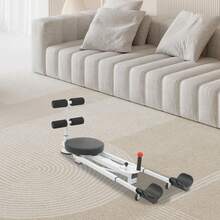 0-180° Leg Stretcher, Leg Split Machine With The Manual Wheel, Folded Size 86x33x43.5cm, 5 Adjustable Lengths, Max Load Capacity 150kg, Sit-Up - Default - View 3