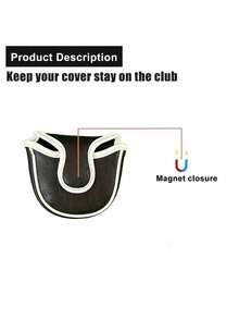 1919 Golf Club Head Cover, Golf Putter Cover, Golf Club Head Cover, Golf Fashion Club Cover, Suitable For Male And Female Outdoor Enthusiasts. - Multicolor - View 6