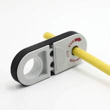 1/4件可調式剝線鉗,適用於Cat5e、Cat6、Cat6a、Cat7、Cat8,高效UTP、SFTP同軸電纜剝皮,無需組裝,便攜式網路安裝工具,現代設計,耐用結構,多功能易用剝線鉗,網路線壓接工具,電纜插入與抽出工具,電工工具與五金,家居修繕用品,方便實用 - 多色 - 查看 10