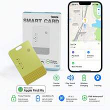 RSH Ultra‑Slim Bluetooth Smart Card Tracker, Compatible With Apple Find My, IP68 Waterproof & Dustproof, Wireless Charging Anti‑Lost Item Locator, Real-Time Accurate Positioning Wallet, Handbag, Suitcase - Multicolor - View 13