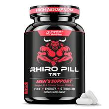MEGNETA Cápsulas para Hombres - con Tongkat Ali, Ginseng Panax y Tribulus Terrestris, 60 cápsulas - Una botella-prueba exclusiva - Ver 1