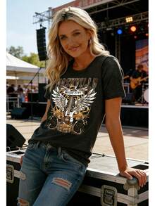 Women T-Shirts - 黑暗2 - 查看 5
