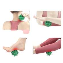 1 buah Bola Pijat Fascia Landak, Alat Pijat Kaki Genggam untuk Yoga, Kebugaran, dan Relaksasi Otot - MultiWarna - View 3