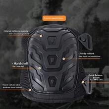 1/2pcs Professional Adjustable Strap Gardening Knee Pads, Heavy Duty Extended Industrial Knee Pads, Anti-Slip Wear-Resistant Work Knee Pads - With Gel Pads, Soft Foam Filling, Adjustable Dual Strap Design, Unisex, Suitable For Construction Site, Garden, Renovation, Flooring, Motorcycle Riding, And Other Work And Home Use. Breathable Anti-Slip Gardening Tool Knee Pads, Comfortable Breathable Garden Work Knee Pads. Shock-Absorbing Wear-Resistant Auto Repair Men's Tools, Breathable Anti-Slip Construction Work Tools, Wind-Resistant Fitting Motorcycle Riding Accessories, Pressure-Resistant Durable Auto Repair Work Car Accessories. - Multiple Styles - View 9