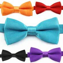 Kids Bow Ties - Black - View 8