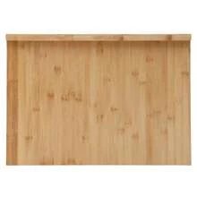 Bamboo Reversible Cutting Board Pastry Board With Lip Countertop For Rolling Dough Kneading - Bamboo - View 4