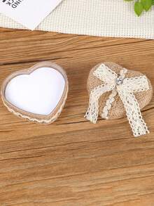 Proposal Ring Box, Suitable For Wedding Couple Engagement Jewelry - Ring Holder, Women's Jewelry Storage Basket, Exquisite Ring Basket, Creative Ring Basket Cloth, Wedding, Wedding Decor, Christmas, Christmas Home Decor, Halloween Party Supplies, Christmas Decorations, Christmas Gifts - Ring Box - View 8