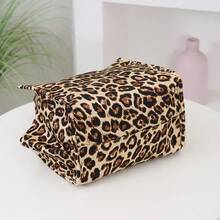 DLIU New Thick Printed Fabric Handbag, Large Capacity Portable Lunch Box Storage Bag, Bento Bag, Suitable For Work Commute, Bringing Lunch, Shopping, Lunch Box Storage, Daily Use, Cloth Bag, Zipper Lunch Bag, Handheld Bag. Back To School Season, Vintage, Fabric Interior, Side Pockets On Both Sides. - Yellow - View 7