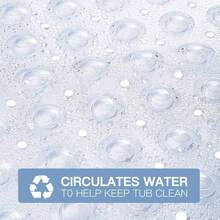 Non-Slip Bathtub Mat With Suction Cups, TPE Bathroom Shower Mat, Machine Washable Bath Mat With Drainage Holes, Suitable For Children And Elderly, Quick Dry, Multiple Colors - 27.56 * 13.78 Inches - View 9