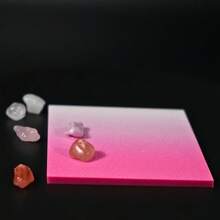 100 Sheets Gradient Shiny Transparent Sticky Notes, Glitter Effect, Self-Adhesive, No Residue, Transparent Material, Bookmark Function, Notebook Use, Back To School Gift, Size 3"X3" - one-size - View 9