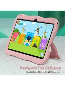 yesido 4GB RAM + 64GB ROM / 7-Inch Tablet / Quad-Core 1.3GHz / Android 13 MTK8321 / 1280x800 HD IPS Display / 2MP+5MP Camera / 4000mAh Battery / WiFi, Parental Control, Education, Games / ABS Plastic + Silicone, Educational Tablet - Pink - View 4