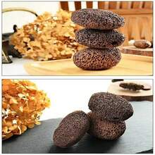 5/3/2/1 Peça Pedra-Pomes Oval para os Pés, Rocha Vulcânica Natural Pura, Esfoliação da Sola e do Calcanhar, Cuidados com os Pés, Remove Pele Morta, Suprimentos de Banho e Esfoliação dos Pés (Natural Pura com Leve Diferença de Cor) - Vários estilos - Visão 7