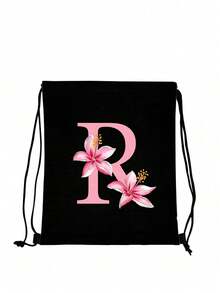 Large Stock New Water-Resistant Nylon Drawstring Backpack Solid Color Travel Outdoor Fitness Bag Minimalist Travel Backpack - Multicolor - View 5