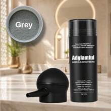 Paket Kombo Serat Rambut 30g, Botol dengan Set Nozzle Semprotan Airbag, Penutup Tahan Keringat untuk Garis Rambut dan Rambut Beruban, Bubuk Pengental Instan untuk Rambut Tipis - MultiWarna - View 10