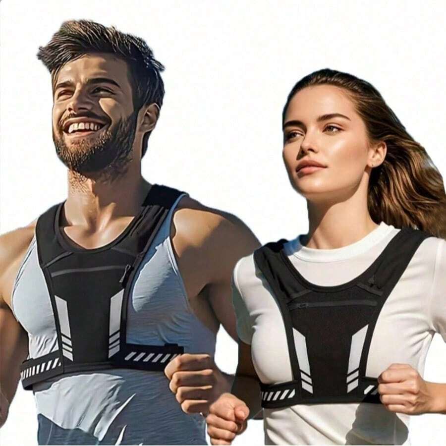 1pc Lightweight Running Hydration Backpack, Functional Running Vest, Cycling Vest Backpack, Water Bladder Backpack - 1pc Vest Backpack - View 1