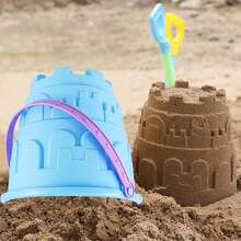 13pcs Kids Beach Toy Set, Sand Pit Toys With Bucket, Shovel, Rake, Sifter, Sand Castle Building Set, Outdoor Sand And Water Toys For Boys And Girls Birthday Gift (Random Color) - Multicolor - View 8