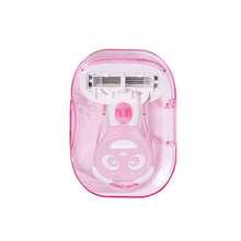 Removedor de Pelos Corporal Completo Feminino com Estojo de Armazenamento para Viagem, Remove Pelos Facilmente e Sem Dor das Pernas, Área do Maiô Bikini e Axilas. Suave para Pele Sensível, Suporta Uso a Seco e Molhado, com Cabo Ergonômico para Operação Confortável e Conveniente. Design Compacto e Portátil, Adequado para Uso Doméstico e Viagem, Ajuda Você a Alcançar uma Pele Sedosa e Suave, Presente Ideal de Férias ou Aniversário para Mulheres. - Multicolorido - Visão 11