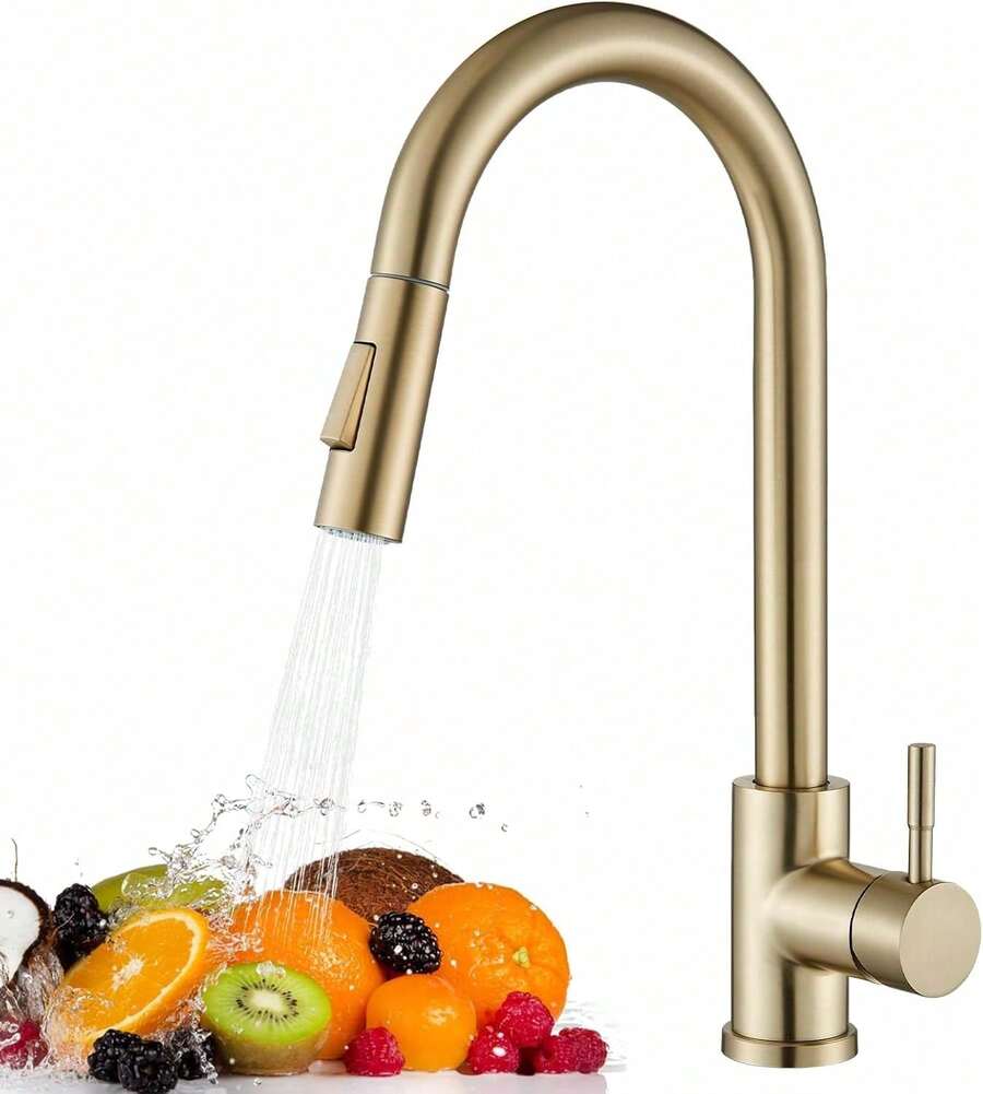 Faucets & Accessories - Brushed Gold - View 1