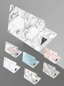 15-15.6 Inch Marble Pattern INS Style Laptop Skin, 2pcs Anti-Scratch Protective Sticker Film, Suitable For Back To School, Office And Study - View 9