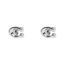 Coach Women's Stud Earrings - Silver 369816RHO030 - View 2