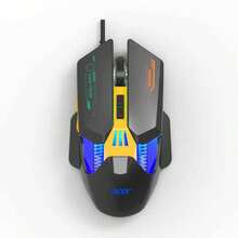 Acer High Compatibility 7-Key Wired Mouse, Wear-Resistant Non-Slip Scroll Wheel, Universal For Desktop And Laptop Office Peripherals - View 1