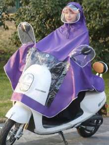 Motorcycle Rainwear - 紫色 - 查看 2