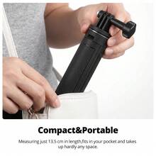 Ambitful GQ03 One-Touch Foldable Mini Tripod With IA02 & DA02 Magnetic Quick Release Mount Kit, Compatible With D JI Osmo Action 3/4/5 Pro/6/Nano/Osmo 360, Ace Pro/Ace Pro 2 Action Cameras - View 12