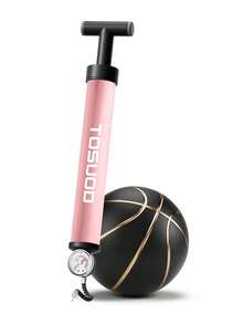 TOSUOD Universal Ball Pump With Inflation Needle, Basketball Football Volleyball Dedicated Inflation Needle, Compatible With Balloon Toy Inflation Nozzle, Portable Manual Inflation Accessory For Sports Ball Training And Home Use, Simple Inflation Tool For Sports Balls And Decorative Balloons - Multicolor - View 12
