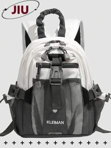 Multi-Compartment Casual Nylon Women's Backpack; Multi-Functional Commuter Day Bag; Multi-Pocket Lightweight Travel Bag; School Bag, Anti-Theft - Multicolor - View 14