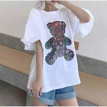Women T-Shirts - White - View 4