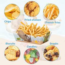 6/12pcs Capybara Food Trays, Capybara Theme Birthday Party Decoration Snack And Cookie Serving Containers, Party Supplies, Baby Shower - View 2