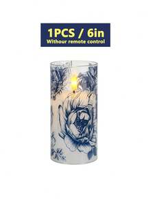 3pcs Flameless Flickering Candle Lights With Timer Remote Control, Battery Operated Warm Glow Candles, Suitable For Christmas, Halloween, Valentine's Day, Mother's Day, Wedding, Party, Gift, Festival - Transparent-warm Light - View 15