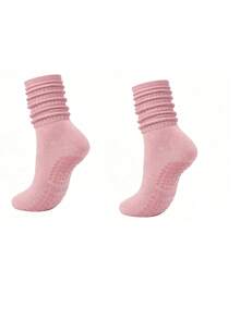 Non-Slip Yoga Socks, Suitable For Pilates, Yoga, Ballet, Sports And Home Use, Ideal Gift For Valentine's Day, Christmas, Soft And Comfortable Grip Socks, Suitable For All Seasons, Autumn/Winter Pilates Socks - Multicolor - View 14