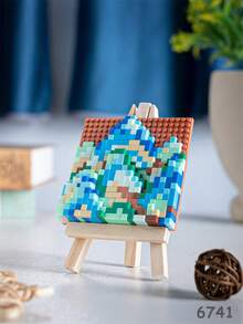 1 Peça Blocos de Construção de Pintura Famosa de Micro Partículas, Pintura Famosa Fofa DIY, Decoração de Mesa, Blocos de Construção de Pintura, Mini Blocos de Construção, Ideia de Presente Multifuncional e Original, Enchimento de Meia, Calendário do Advento, Presente do Dia dos Namorados, Presente de Aniversário, Presente de Natal, Presente do Dia das Mães, Presente para Professor, Decoração de Casamento, Presente de Formatura, Presente para Amigo - Multicolorido - Visão 17
