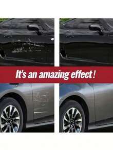 KineShineX Car Paint Scratch Repair Paste, Metal Rim Scuff Repair Paste, Automotive Parts, Essential Tool Kit For Car Maintenance, With A Bonus Cleaning Sponge Included - Multicolor - View 5