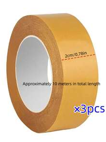 1pc 10M Invisible Hem Tape, Pant Leg Shortening Adhesive Patch, Prevent Dragging, No-Sew Hidden Closure Tape, Anti-Dragging Hem Patch For Jeans, Pants, Curtains, 3pcs - Standard - View 10