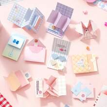 Paket Material Mekanisme Kreatif M5, Setiap Buku Dapat Membuat 10 Pola, Pembuatan Buku Catatan Perencana M5, Digunakan untuk Scrapbooking DIY, Material Perencana, Kerajinan Tangan, Permainan Orang Tua-Anak, Membuat Album Foto, Hadiah Liburan, Hadiah Natal - beraneka warna - View 9