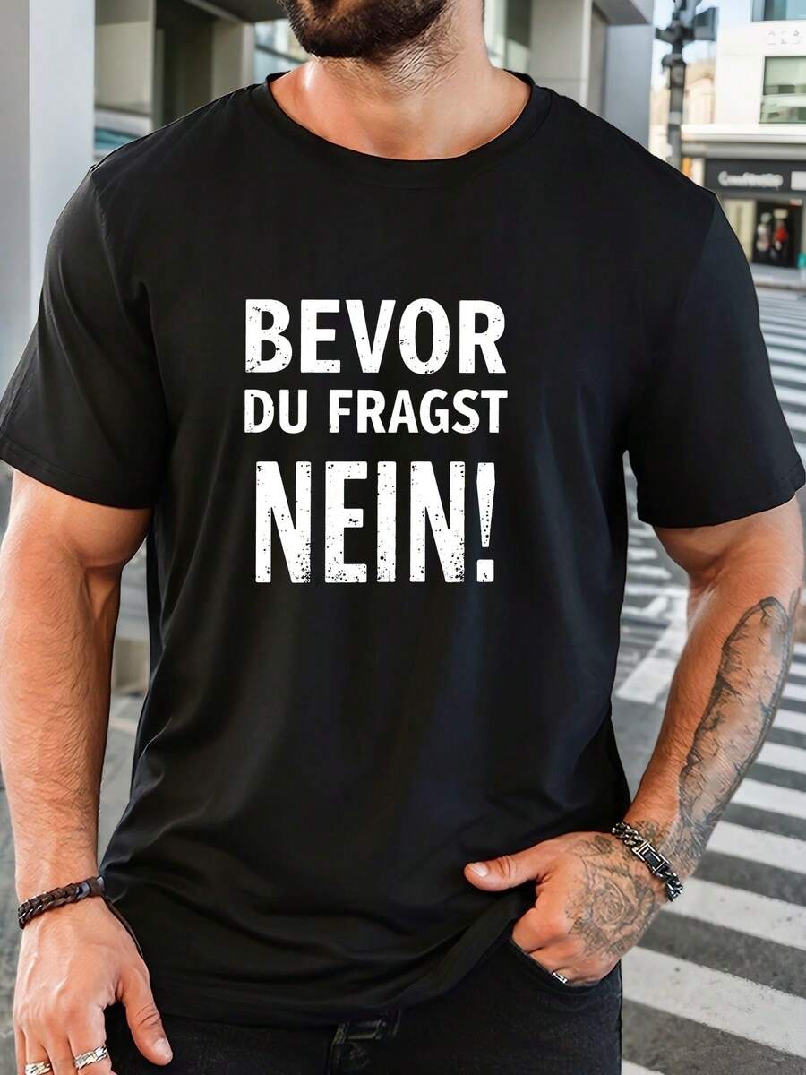 Men T-Shirts - Black - View 1