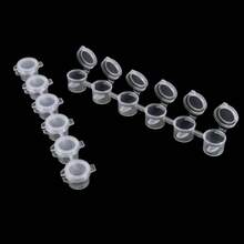 174/150/90pcs Empty Paint Cans, 29/25/15pcs Acrylic Mini Paint Containers With Lids, 6pcs Connected Empty Paint Boxes 2cm (0.07oz), Suitable For Students, Exquisite Painting Gift Set - Multicolor - View 5