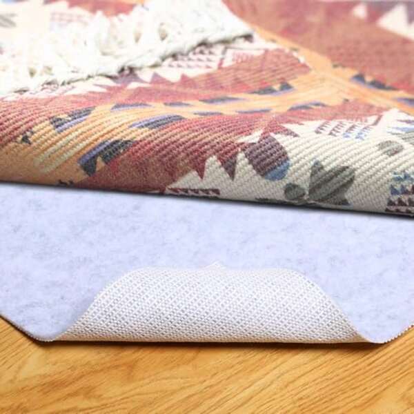 Almohadilla antideslizante para alfombra de goma natural de 1/4 pulgadas de grosor, almohadilla de agarre de fieltro antideslizante debajo de la alfombra, cojín debajo de la alfombra para suelos de
