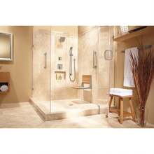 YB8824BN 90 Degree Modern 24-Inch Bathroom Single Towel Bar, Brushed Nickel Variant 1 - None - View 3