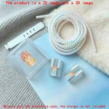 1 Set Bintang Laut Karang Kuda Laut Elemen Laut Biru, Cocok dan Kompatibel dengan Casing Pelindung Charger Apple yang Kompatibel dengan Apple 18-20W - MultiWarna - View 7