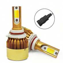 2pcs Dual Color Yellow And White Car LED Headlights H1 H7 H11 H4 High And Low Beam Integrated LED Light Beam - C6 - View 13